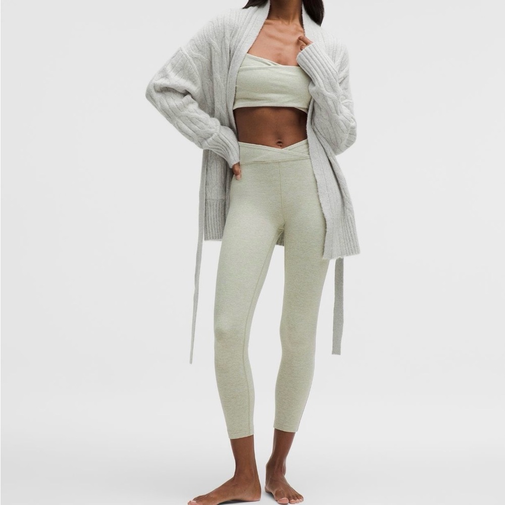 Lululemon - Softy Suedey Cross Waist Tight 25” - NWT